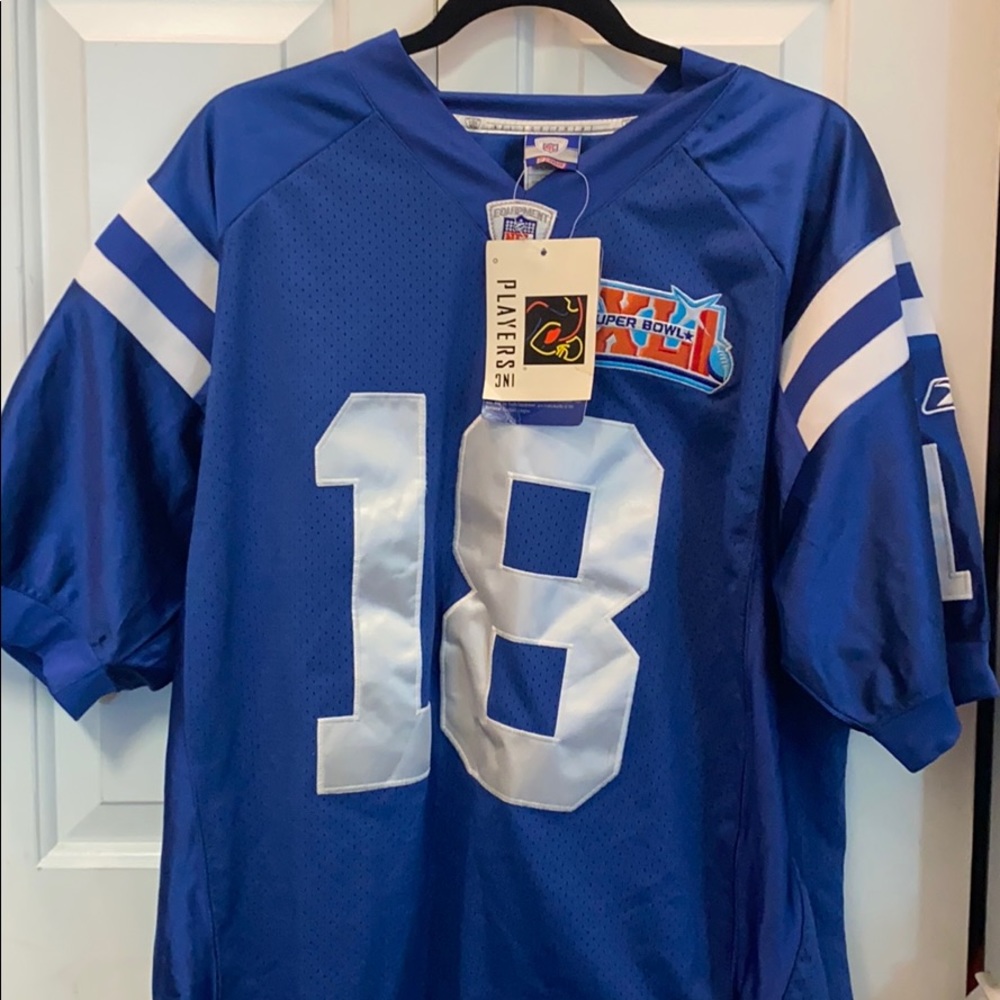 Peyton Manning Super Bowl XLI authentic jersey